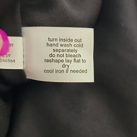 Lane Bryant Plus Size Black Polka Dot Ruffle Jumper Jumpsuit Dress 16 new - Picture 12 of 12